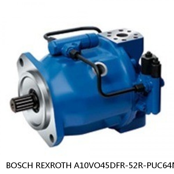 A10VO45DFR-52R-PUC64N BOSCH REXROTH A10VO Piston Pumps #1 image